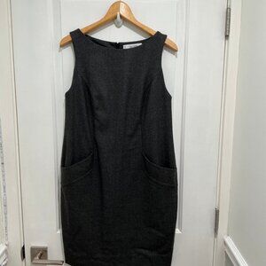 Style Paris women's sleeveless Dress, size 6, Black color , Made in France